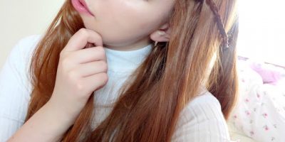 Wearing Cosplay Wig
