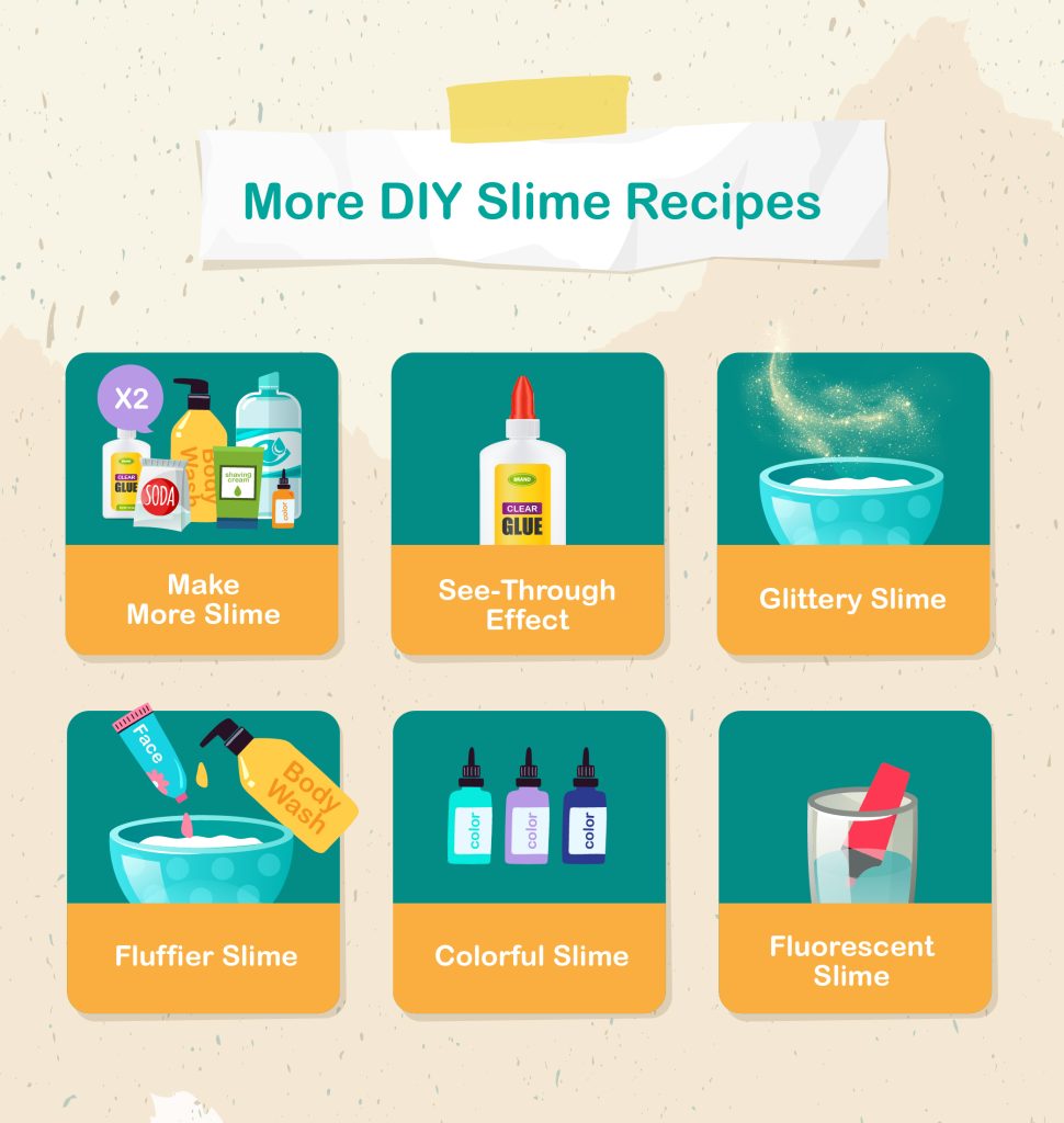 ingredients to make slime