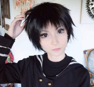 Realistic Short Black Wig: Arima Kousei — UNIQSO