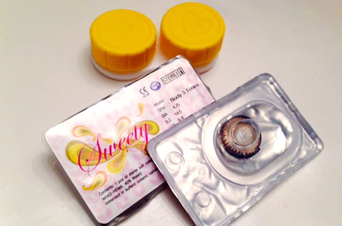 base curve of circle lenses