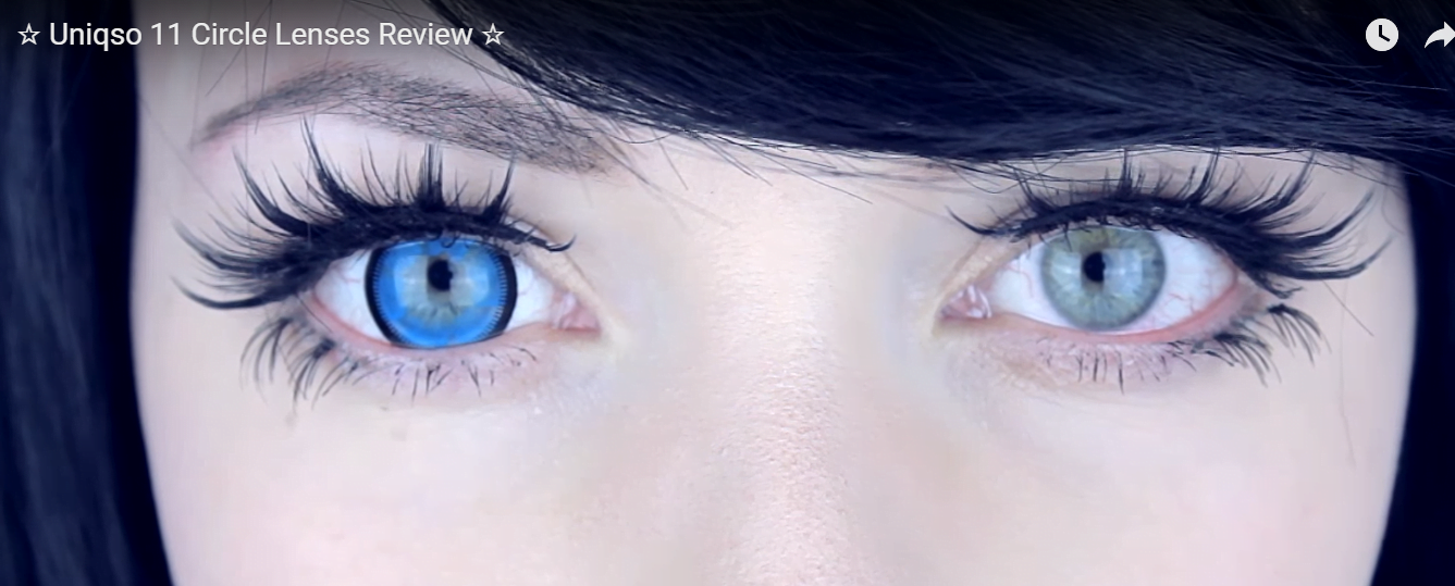 Dolly colored contact lenses