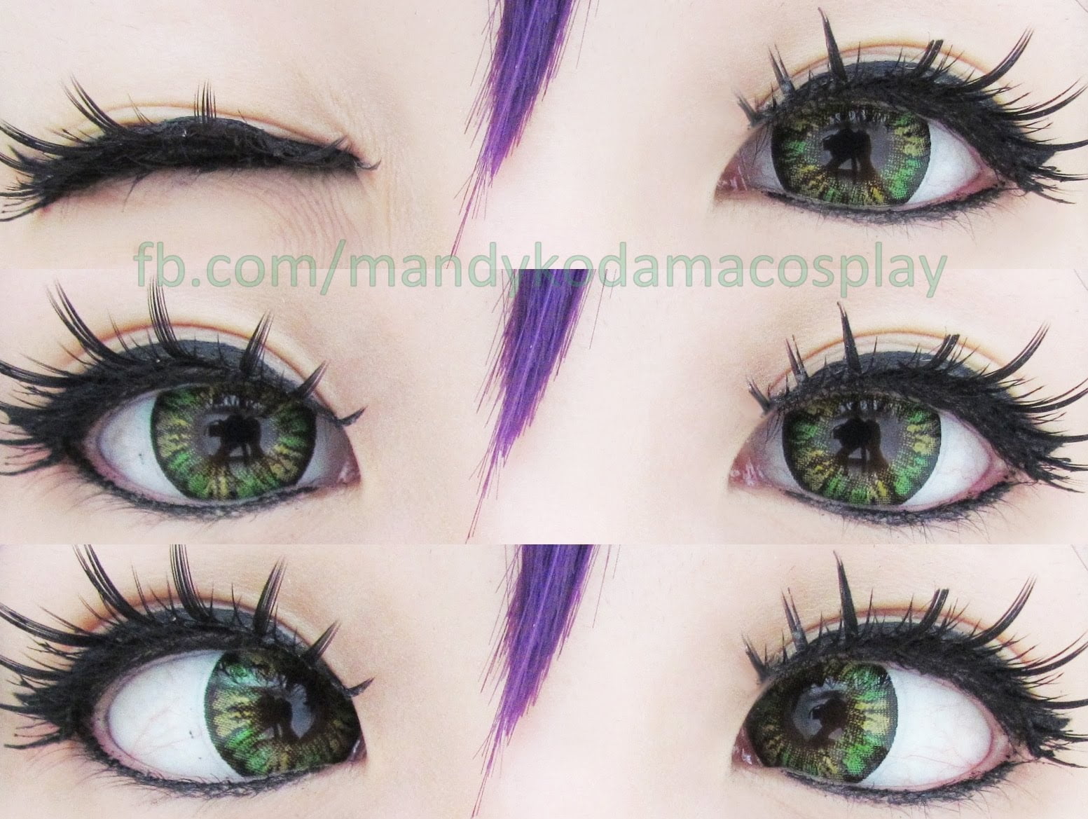 Sweety colored contact lenses