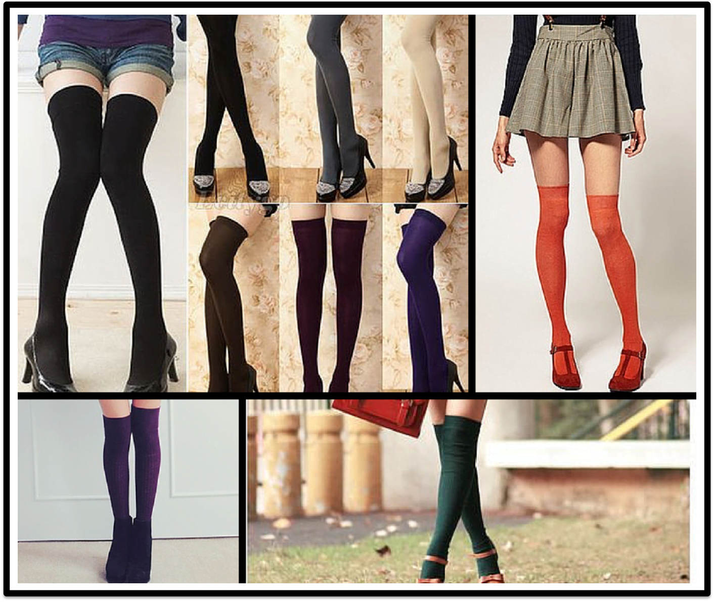 Cotton Thigh High Socks: Playfully Accessories for Fall — UNIQSO