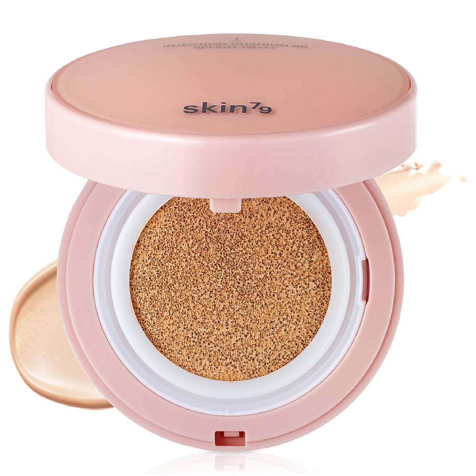 Korean skin care pumping cushion with SPF