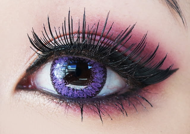 EOS fay violet closeup