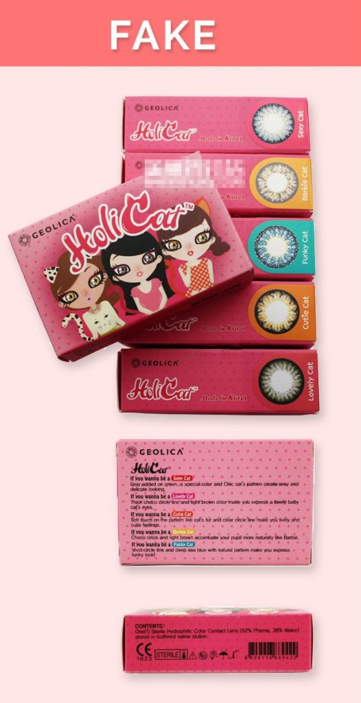fake geo contact lenses — UNIQSO