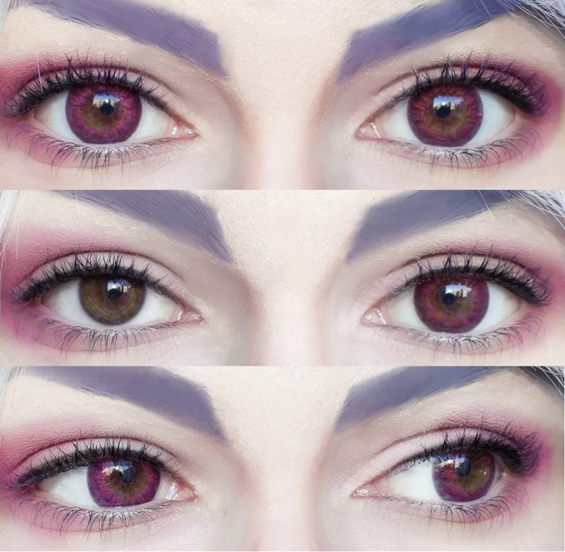 sweety honeydew pink lenses