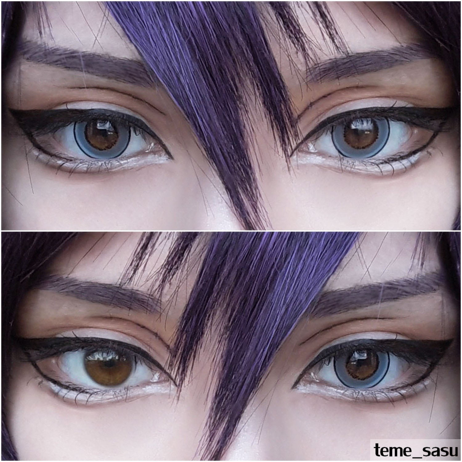 anime cosplay eye makeup