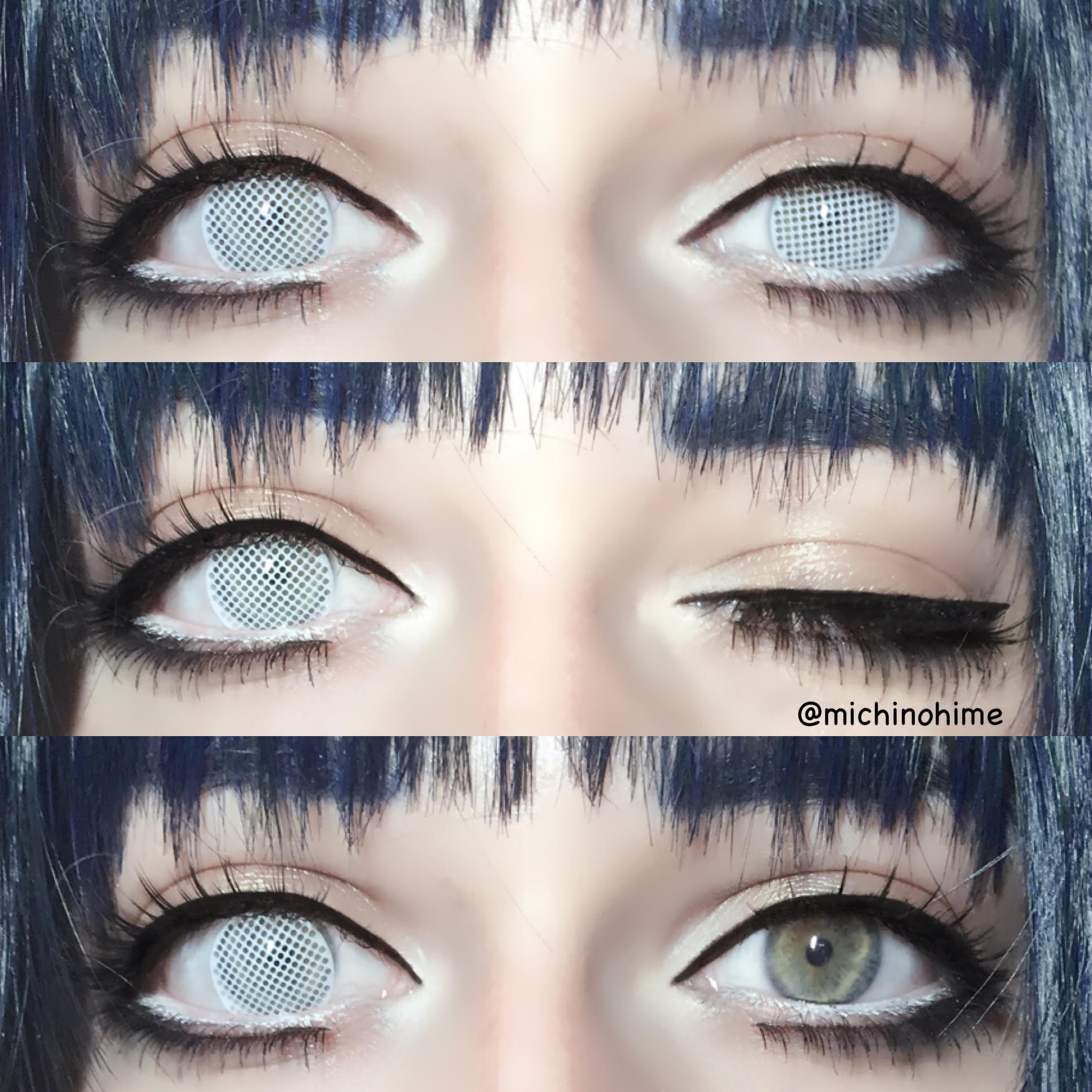 EOS mesh contacts collage