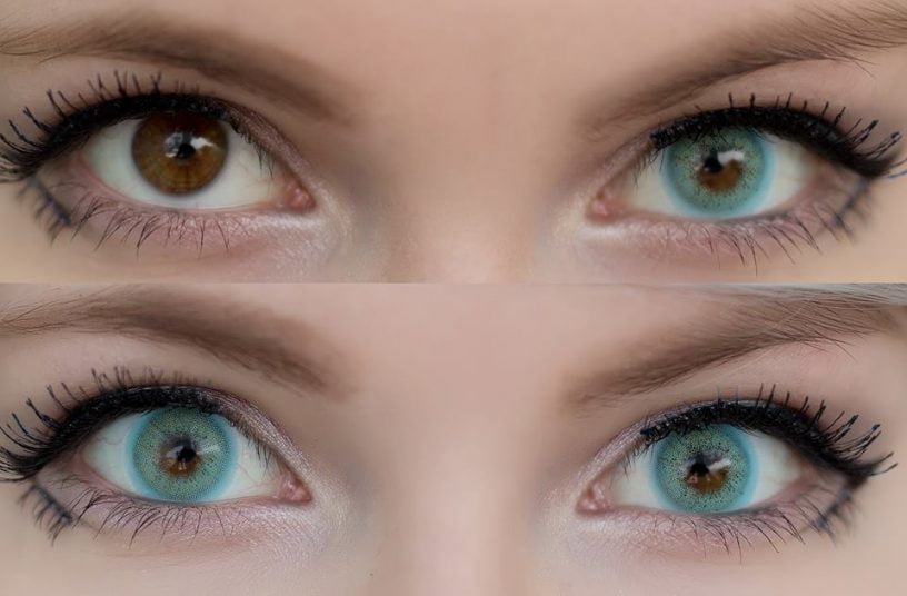 Sweety Ocean blue lenses