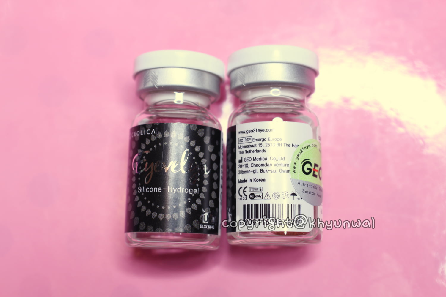 Silicone hydrogel contacts