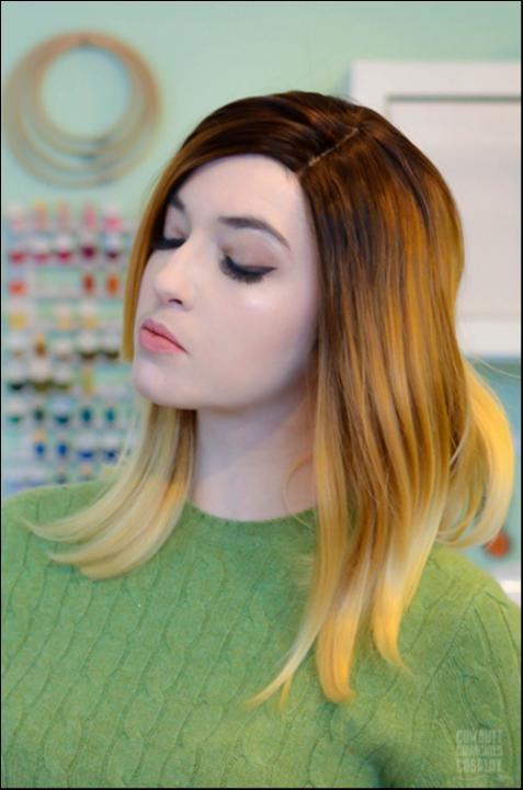 what to use to dye synthetic hair