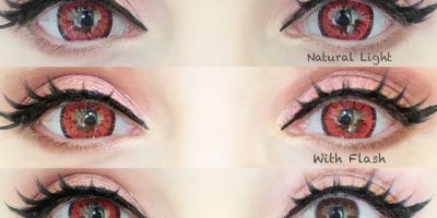 red zombie eyes