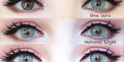 Light Blue But Natural Contacts For Brown Eyes Sweety K Fantasy Blue Uniqso