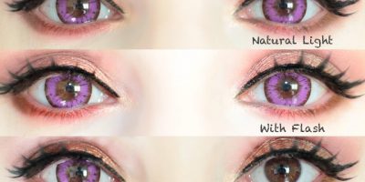violet contact lenses