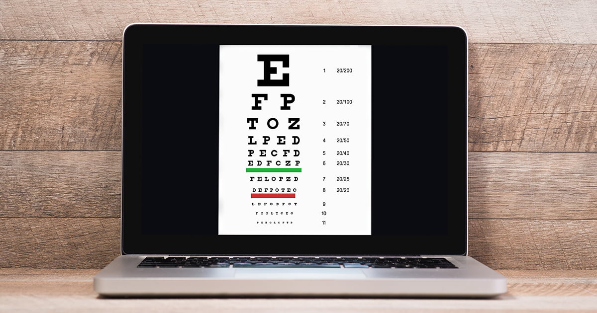 online vision test