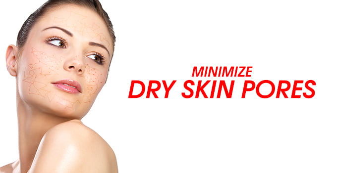 antiaging skin care : Large pores on dry skin