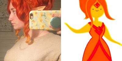 Flame Princess Wig