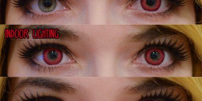 Sweety Free pink colored lenses