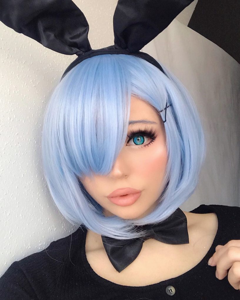 Zero Rem Cosplay wig