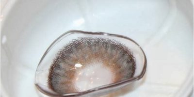 ripped contact lens