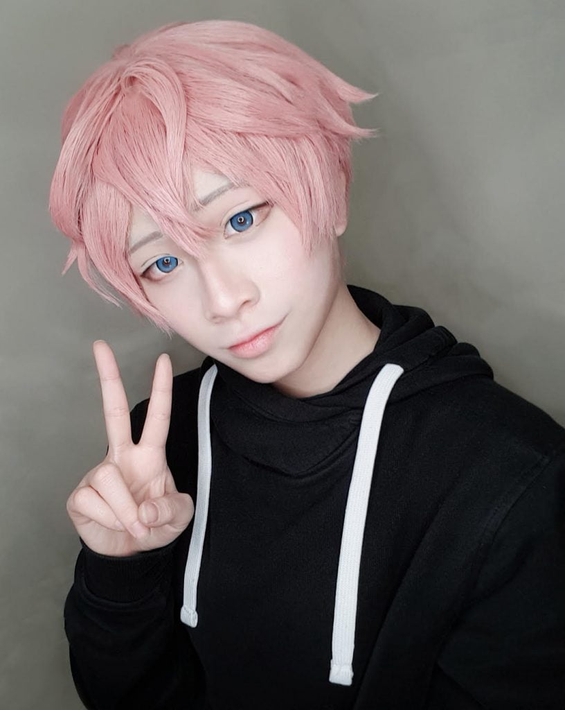 Shiro cosplay wig