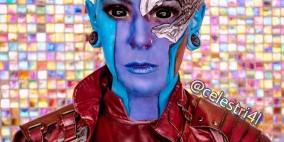 black sclera blind contact lenses