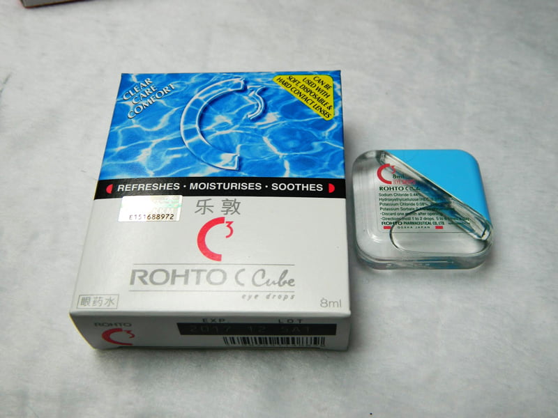 Rohto C Cube Eye Drops