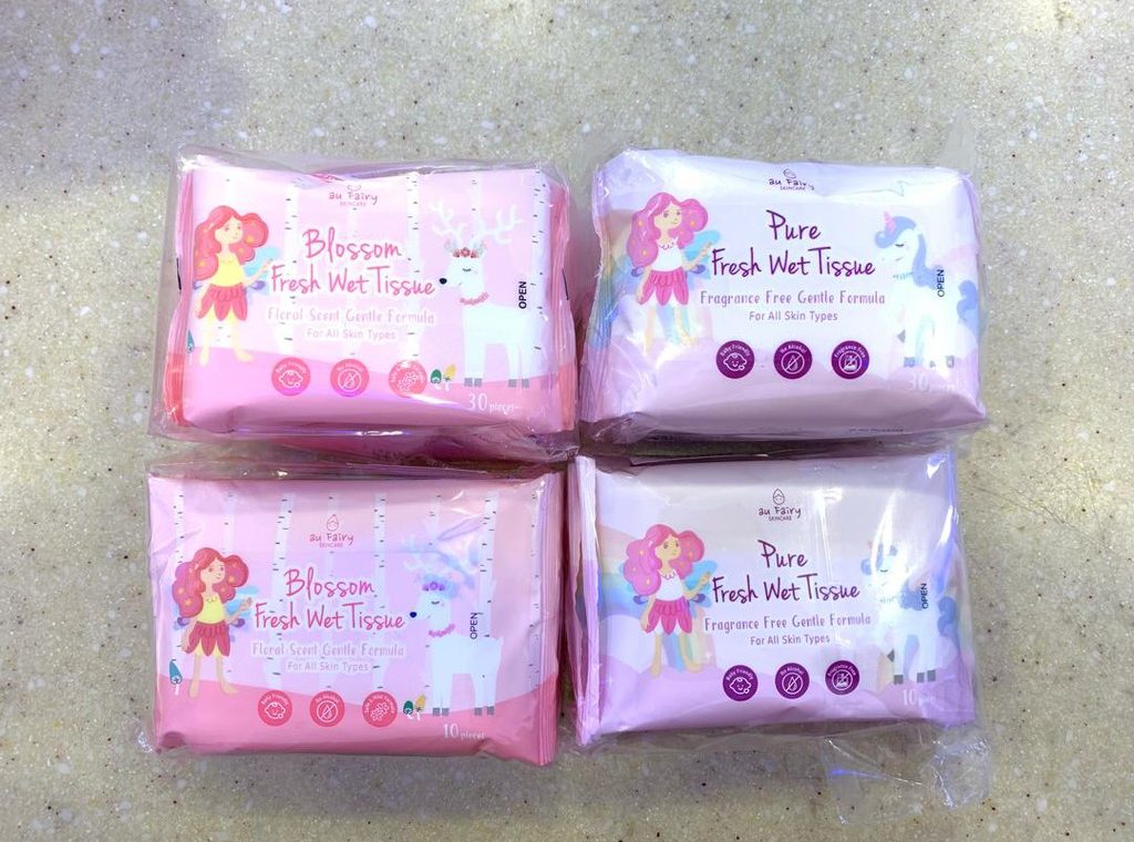 AU Fairy wet wipes