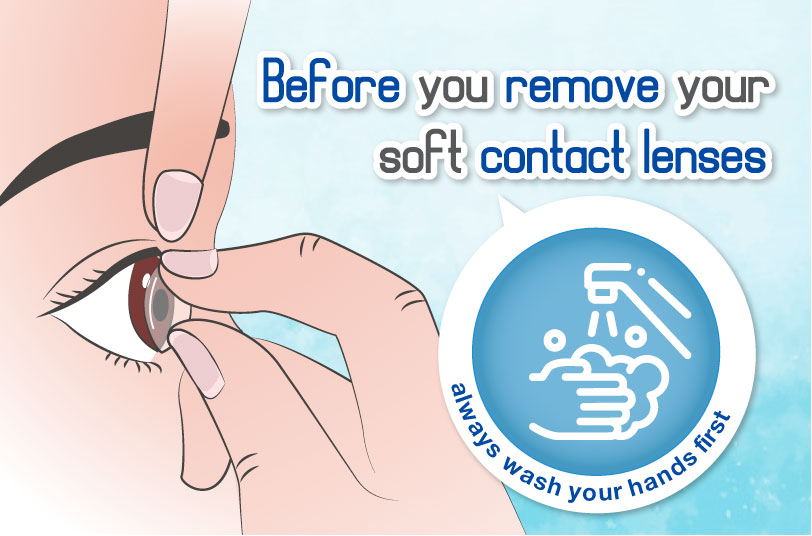 How To Remove Contact Lenses