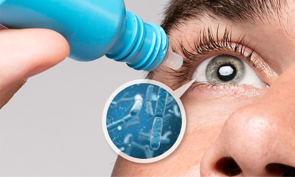 eye drops with contact lenses