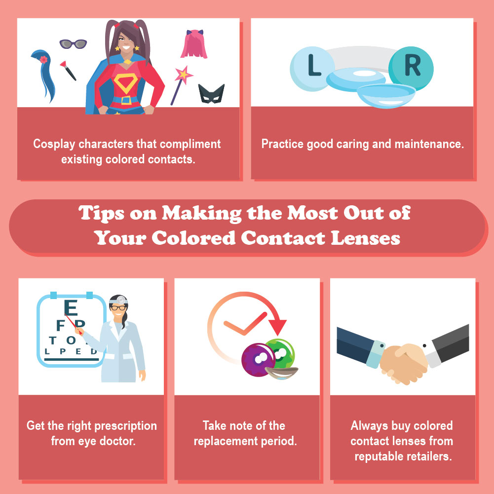 Can you wear colored contacts over regular contacts?