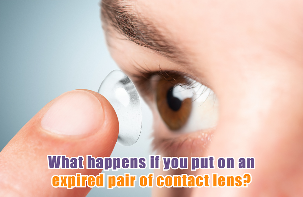 the expiry date contact lenses should be usable?