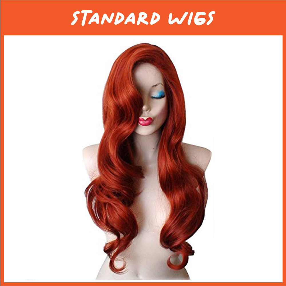 Standard wigs
This is the simplest wig type to find and style, and most characters with normal-looking hair will require a standard wig. 