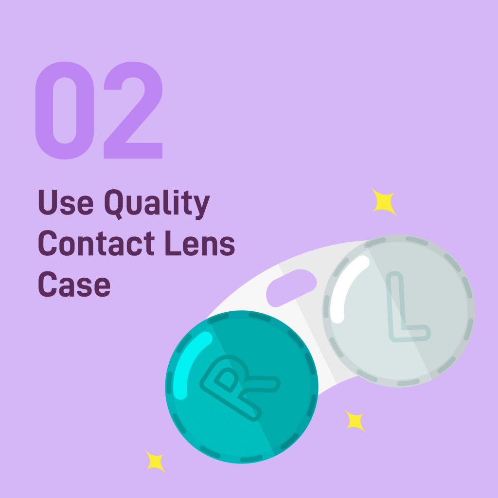 how to prevent contact lens solution evaporate