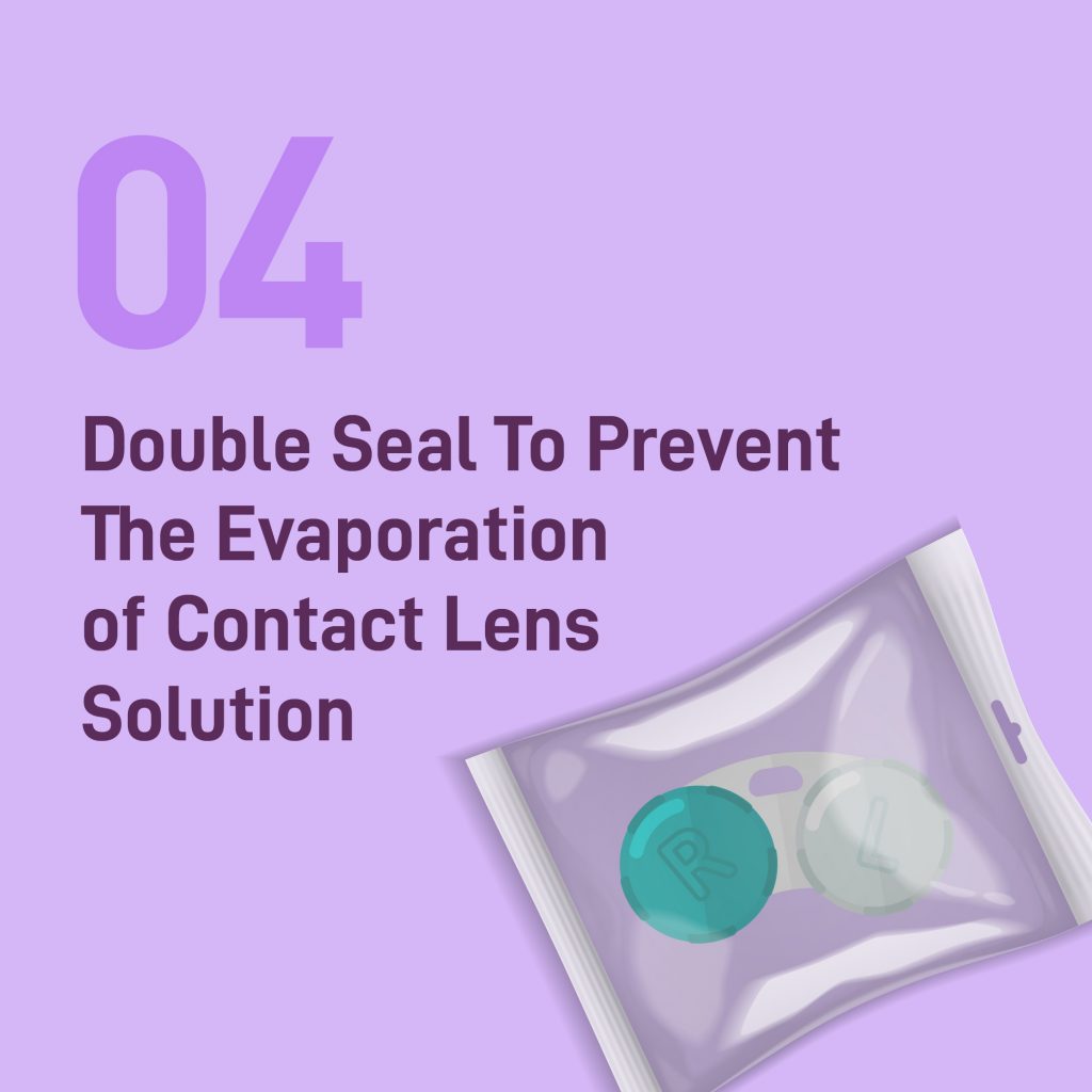 how to prevent contact lens solution evaporate