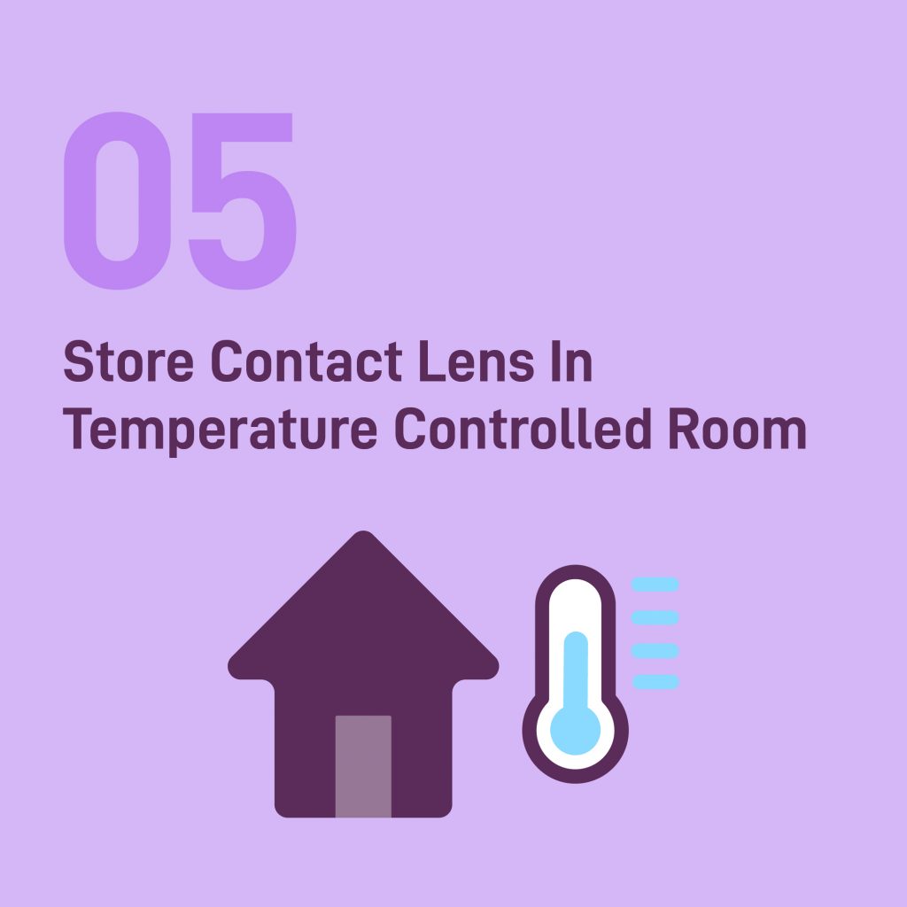 how to avoid contact lens solution evaporate