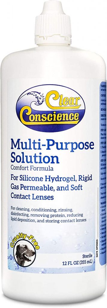 Contact lens solution best for animal lover