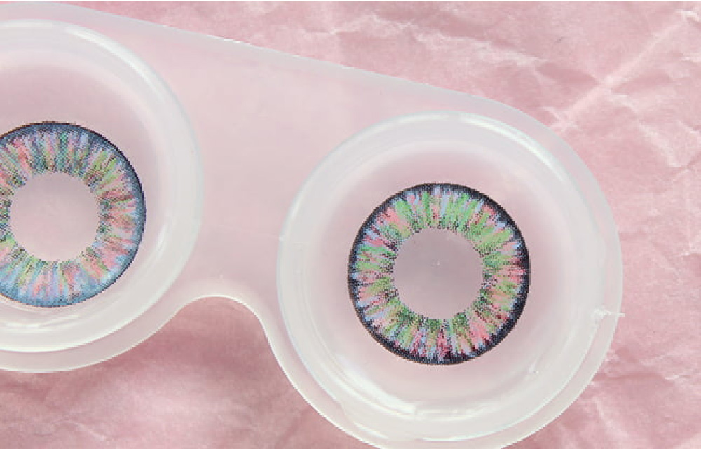 soft and hard contact lenses or more commonly known as rigid gas permeable contacts (RGP). 
