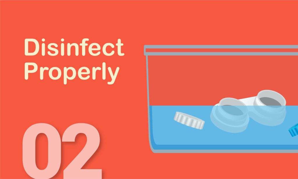 How To Clean Contact Lens Case & FAQ — UNIQSO