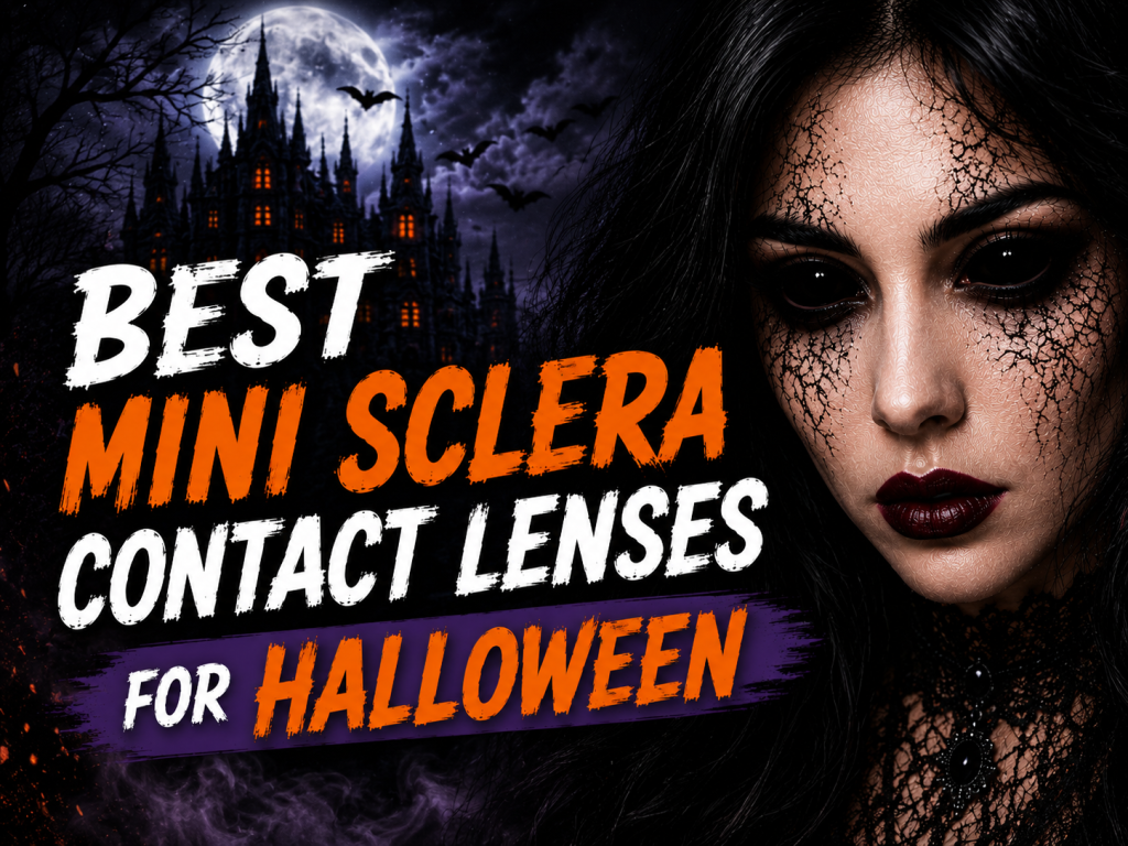 Mini Sclera Contact Lenses for Halloween
