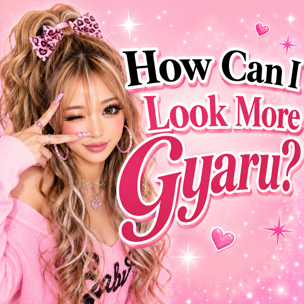 how can i look more gyaru
