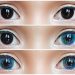Sweety Colorful Rio Blue against dark eyes