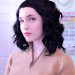 lace front black wig